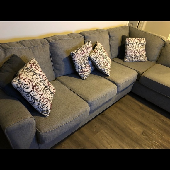 Gray “gently used Couch from Ashley Furniture - Picture 3 of 6